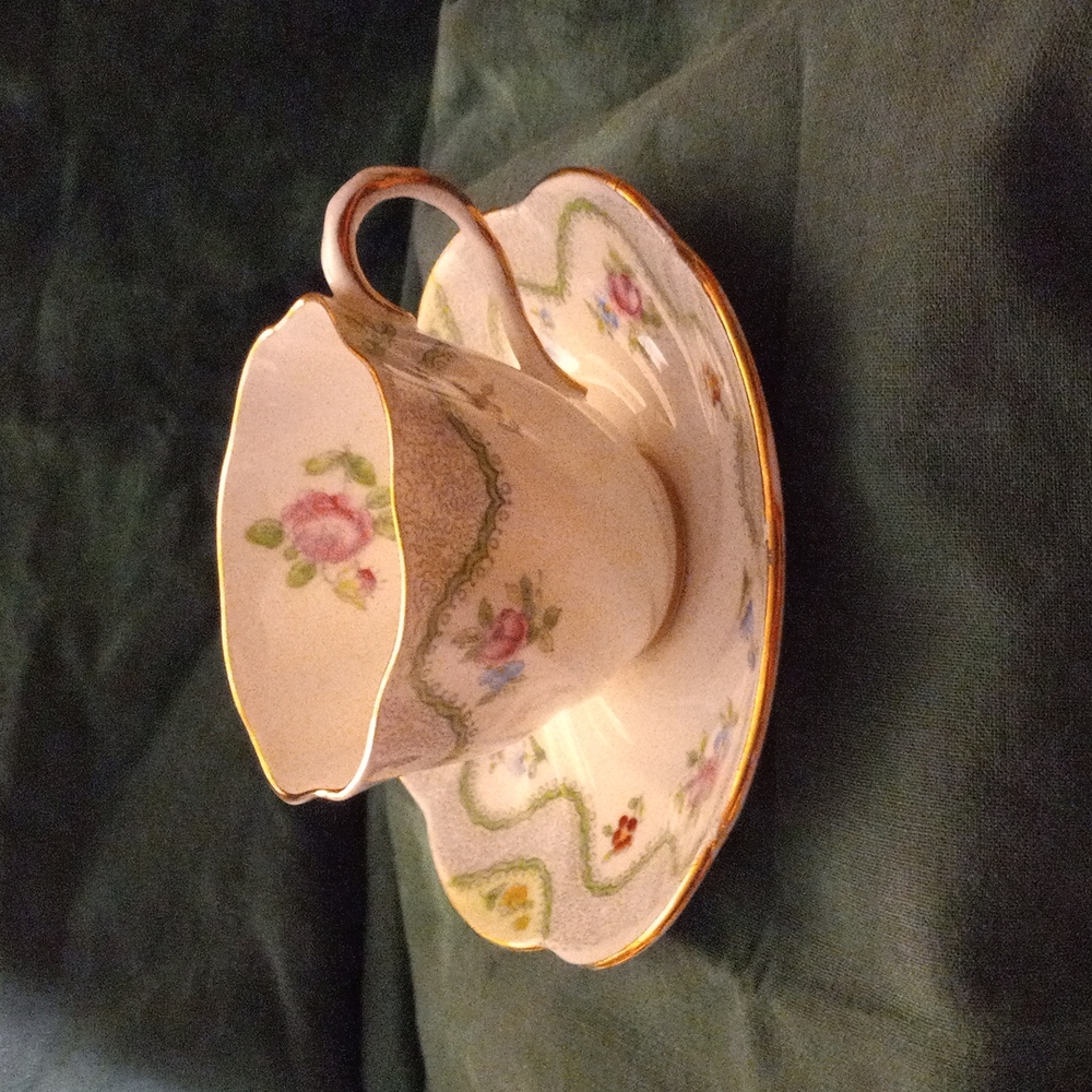 Teacup and saucer
